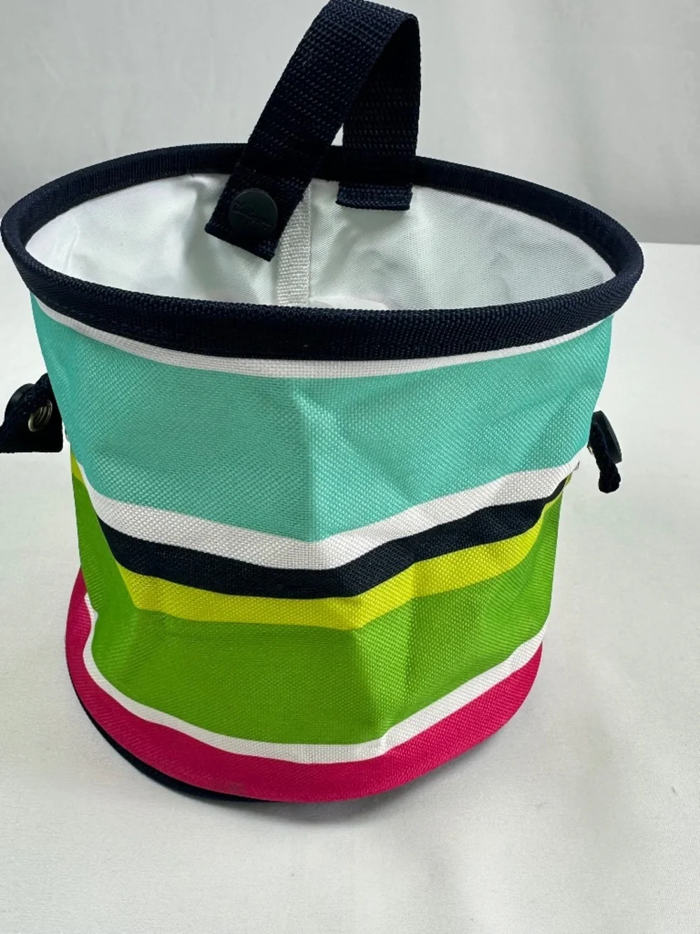 Thirty One Oh Snap Small Round Storage Caddy Retro Colors